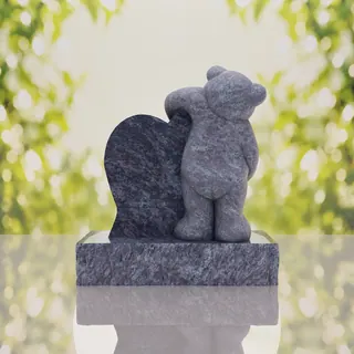 Teddy Heart Child Headstone thumbnail 9