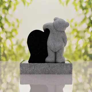 Teddy Heart Child Headstone thumbnail 15
