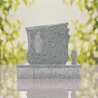 Modern Mary Upright Headstone thumbnail 8