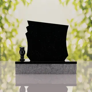 Modern Mary Upright Headstone thumbnail 7