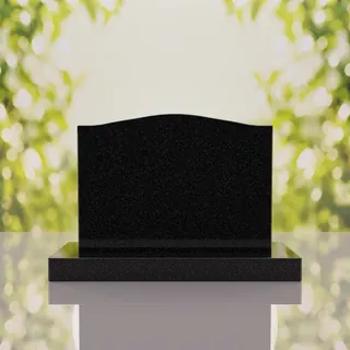 Serpentine Upright Headstone thumbnail 12
