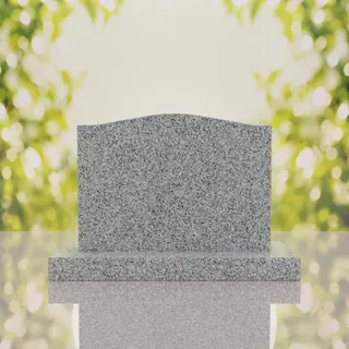Serpentine Upright Headstone thumbnail 9