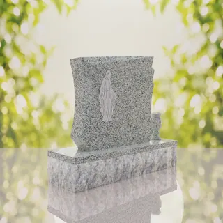 Modern Mary Upright Headstone thumbnail 9