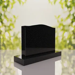 Serpentine Upright Headstone thumbnail 11