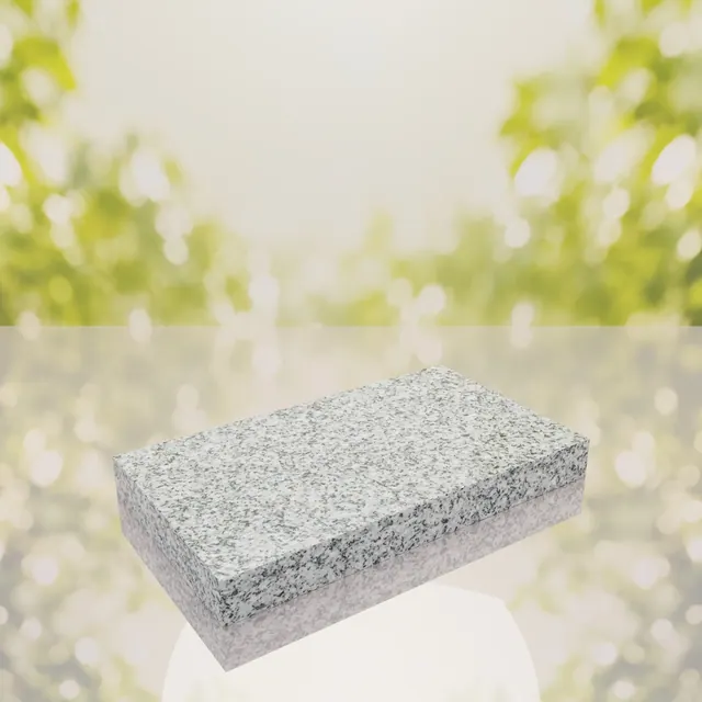 Classic Polished Flat Granite Grave Marker