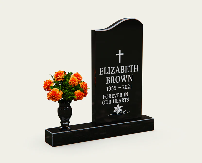 The Raw Potential Of A Blank Headstone