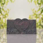 Heart Slant Headstone