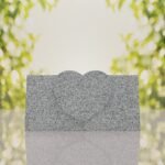 Heart Slant Headstone