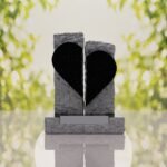 Broken Heart Companion Headstone