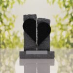 Broken Heart Companion Headstone