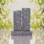 Broken Heart Companion Headstone