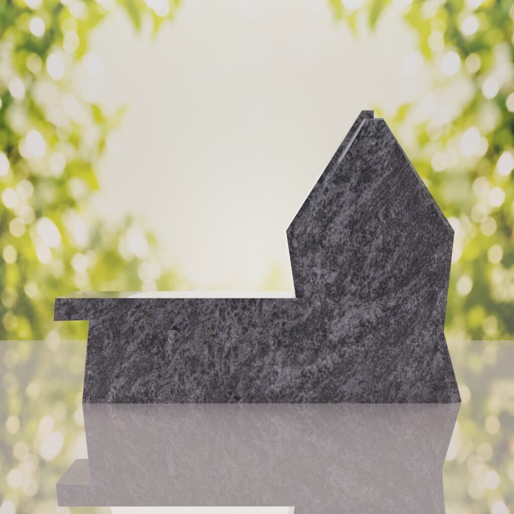 Madonna Granite Memorial Bench