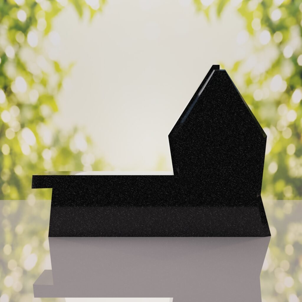 Madonna Granite Memorial Bench
