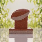 Rugby Ball Headstone