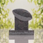 Rugby Ball Headstone