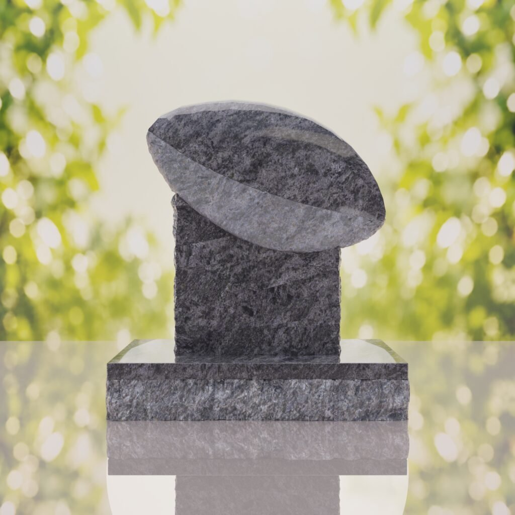 Rugby Ball Headstone