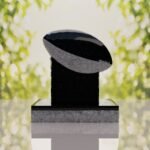 Rugby Ball Headstone