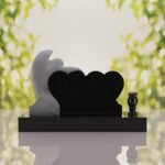 Angel Companion Heart Headstone