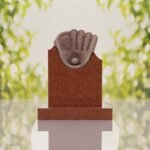 Baseball Glove Headstone