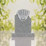 Baseball Glove Headstone