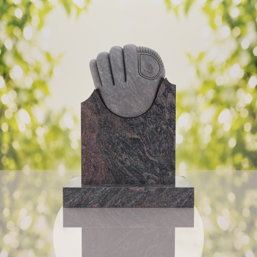 Baseball Glove Headstone