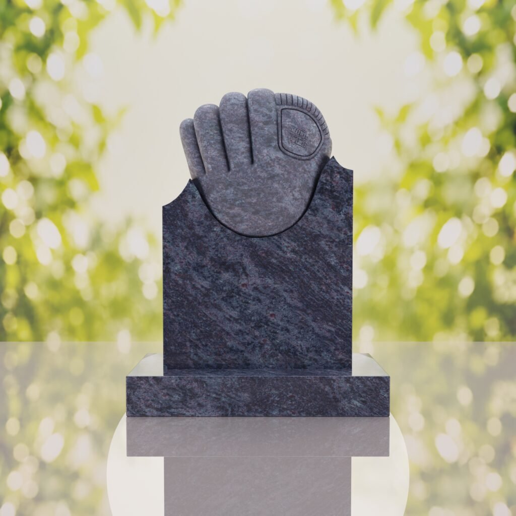 Baseball Glove Headstone