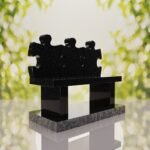 Puzzle Bench Headstone