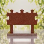 Puzzle Bench Headstone