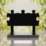 Puzzle Bench Headstone