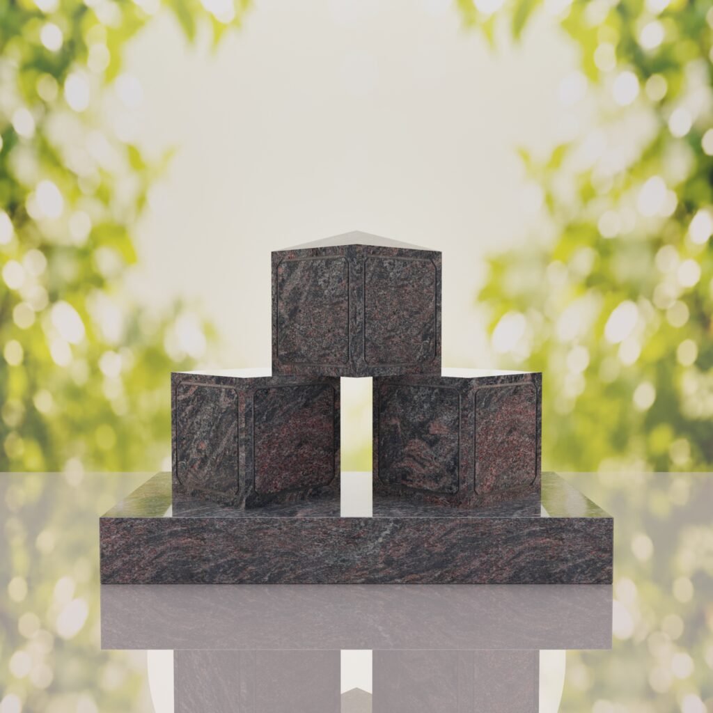ABC Block Headstone