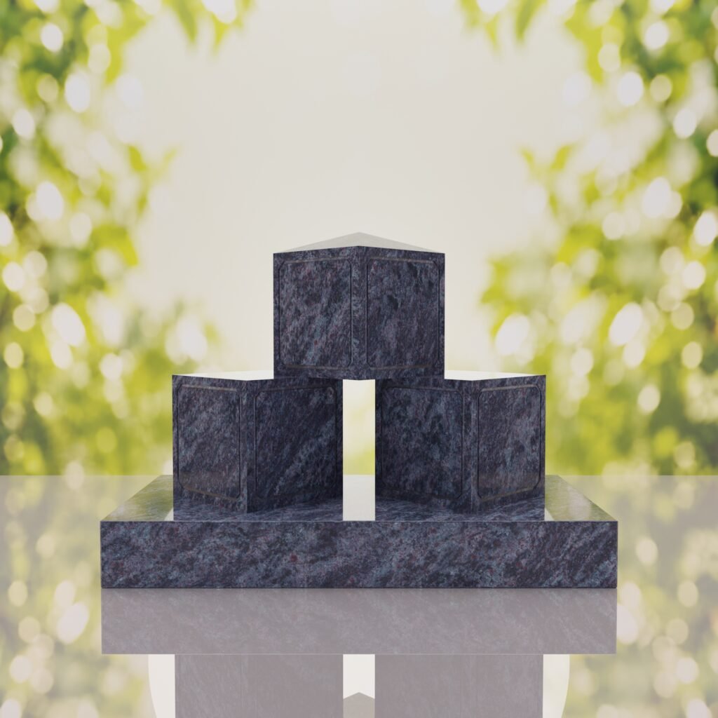 ABC Block Headstone