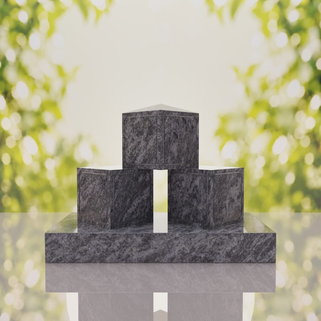ABC Block Headstone
