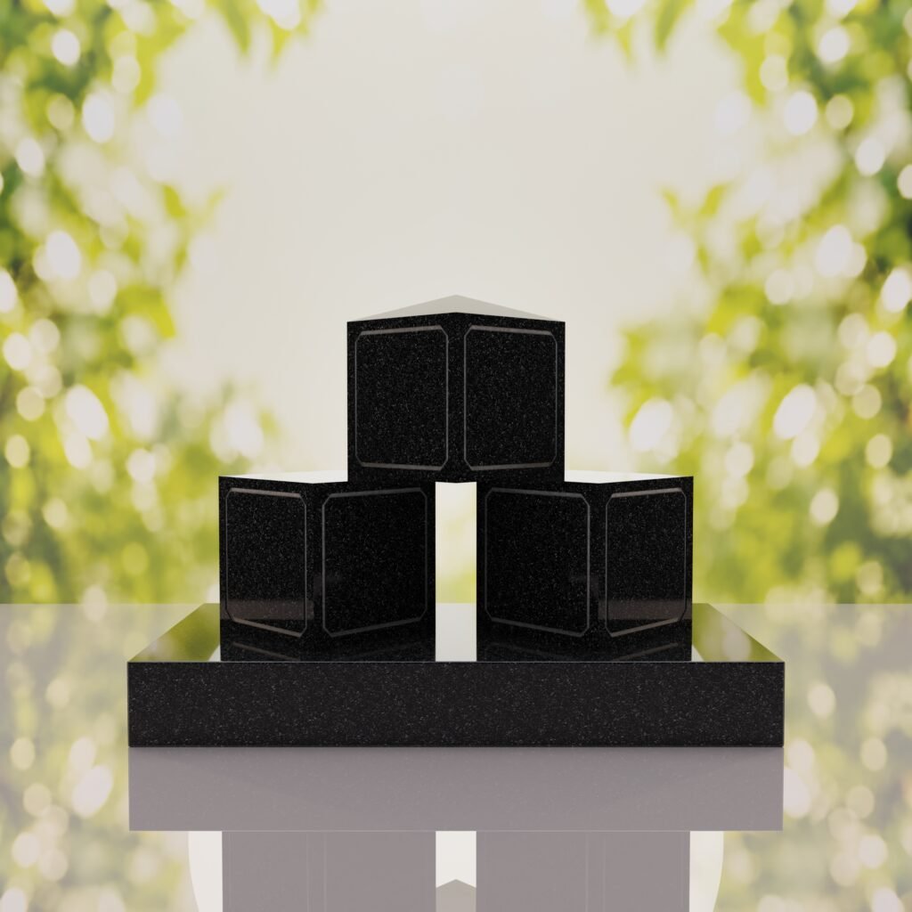 ABC Block Headstone