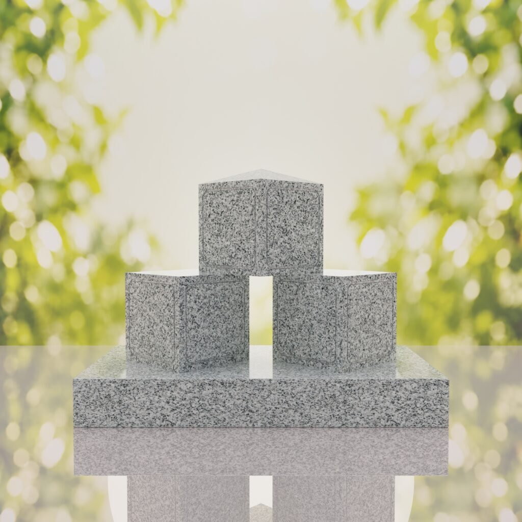 ABC Block Headstone