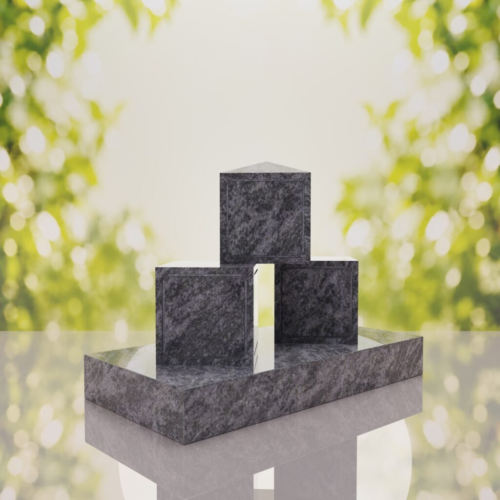 ABC Block Headstone