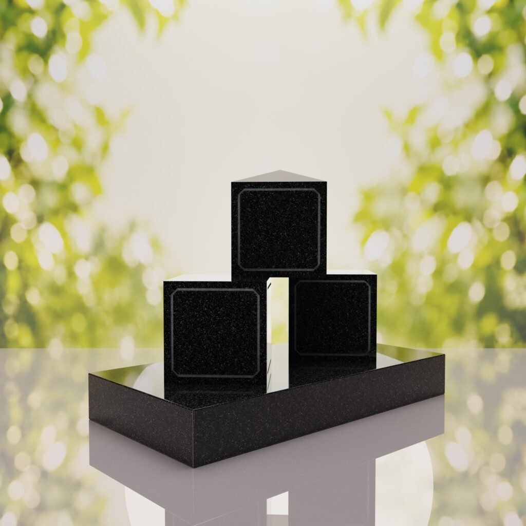 ABC Block Headstone