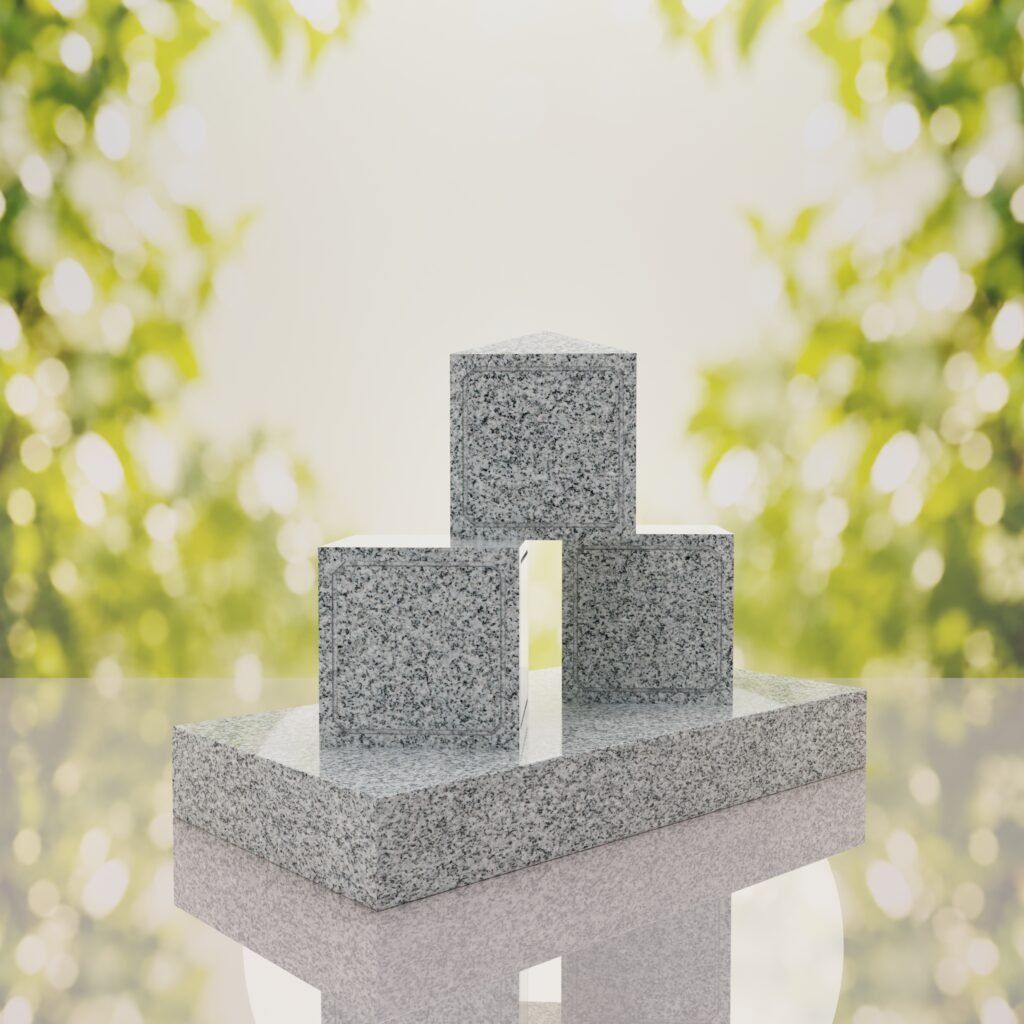 ABC Block Headstone