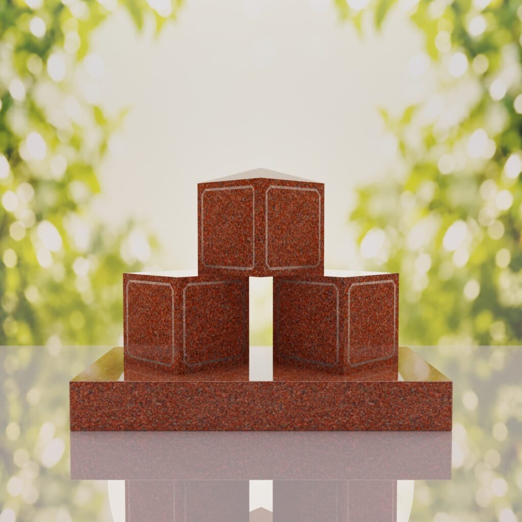 ABC Block Headstone