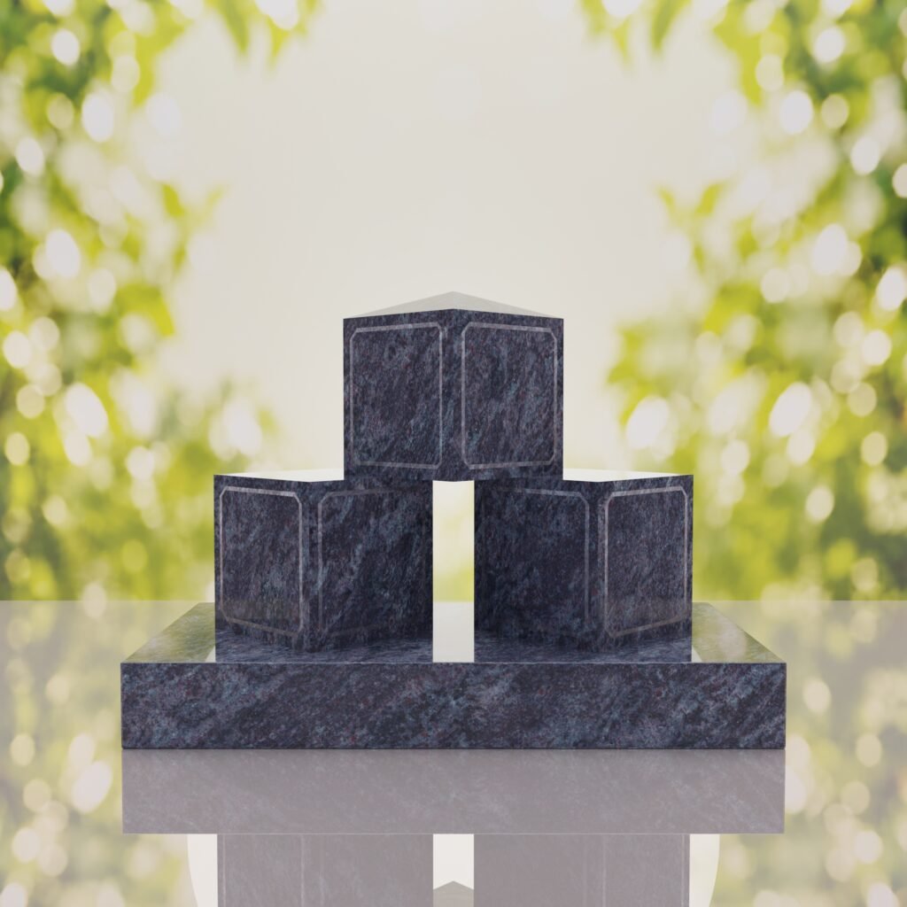 ABC Block Headstone