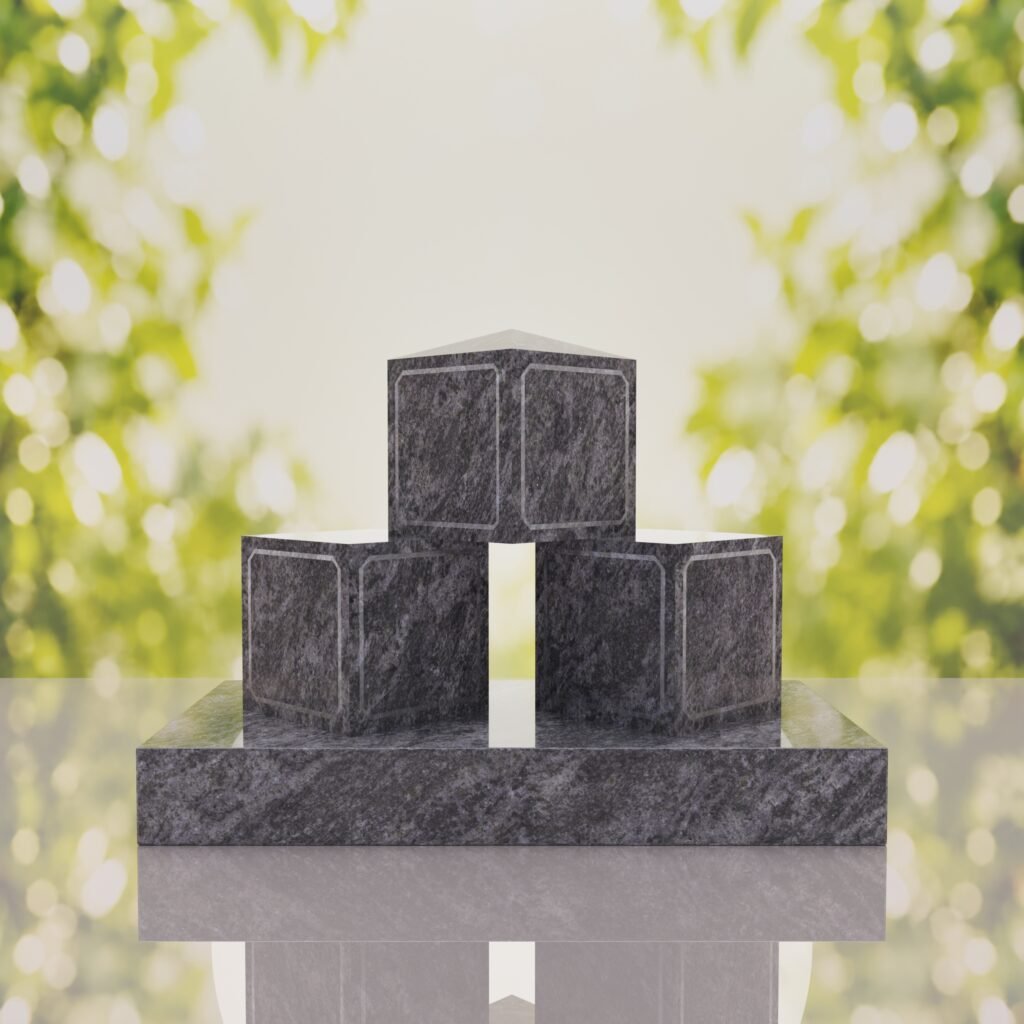 ABC Block Headstone