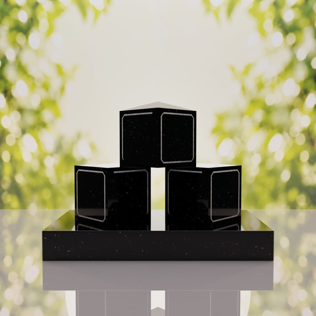 ABC Block Headstone