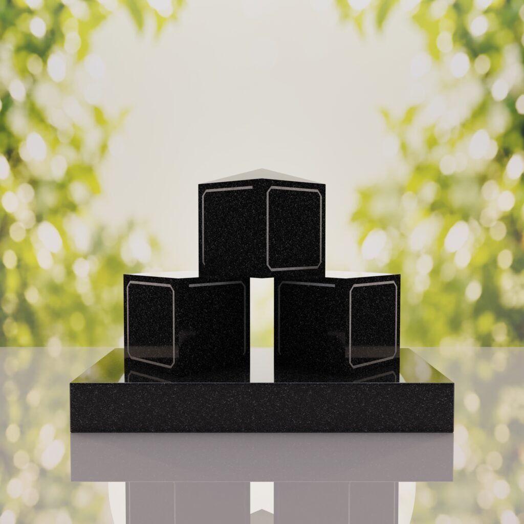 ABC Block Headstone