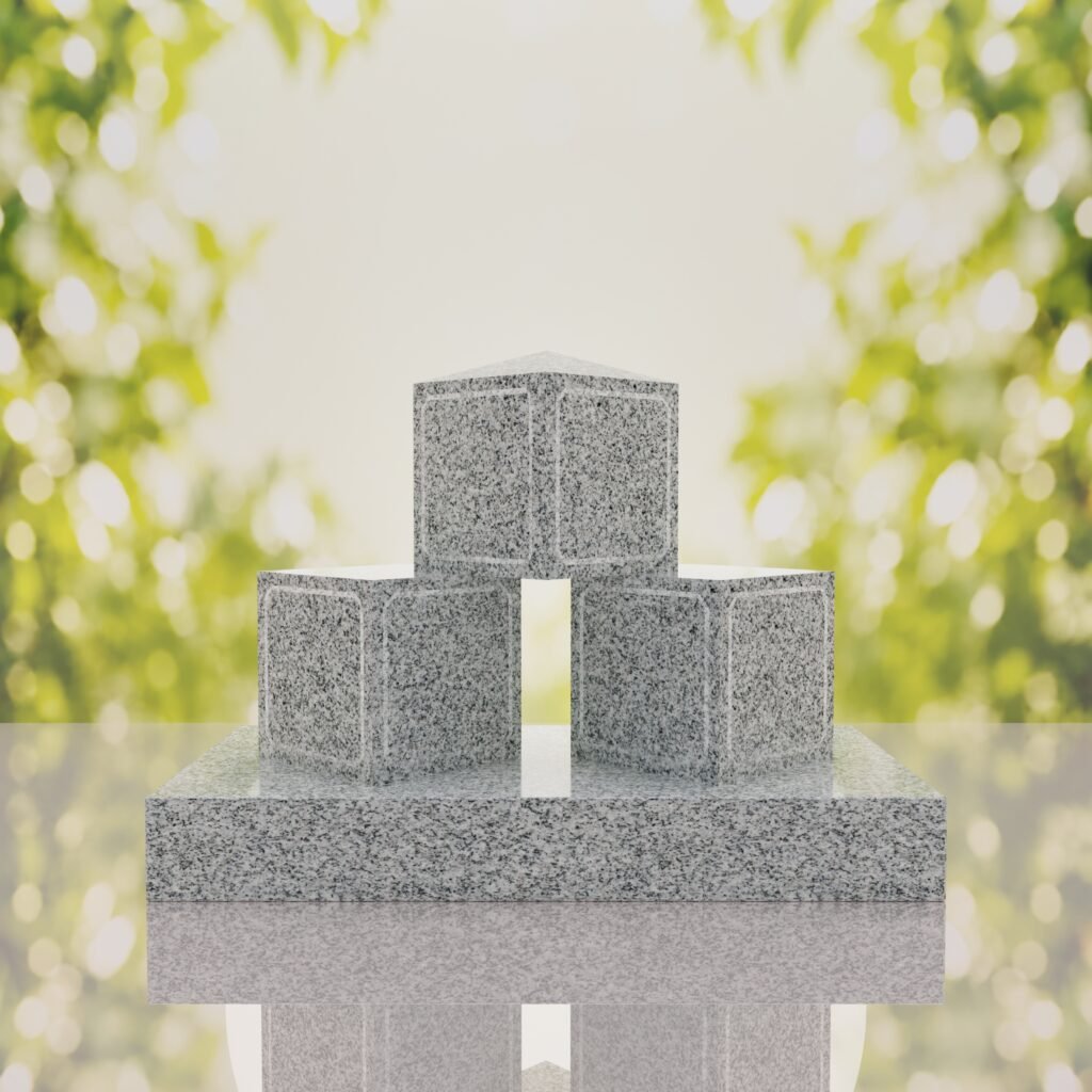 ABC Block Headstone