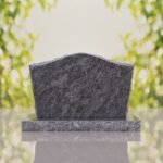 Serpentine Upright Granite Headstone