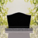 Serpentine Upright Granite Headstone