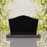Serpentine Upright Granite Headstone