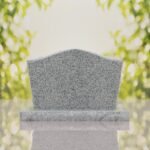 Serpentine Upright Granite Headstone