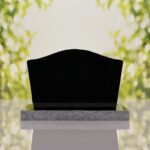 Serpentine Upright Granite Headstone