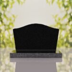 Serpentine Upright Granite Headstone