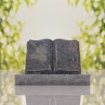 Book Slant Headstone